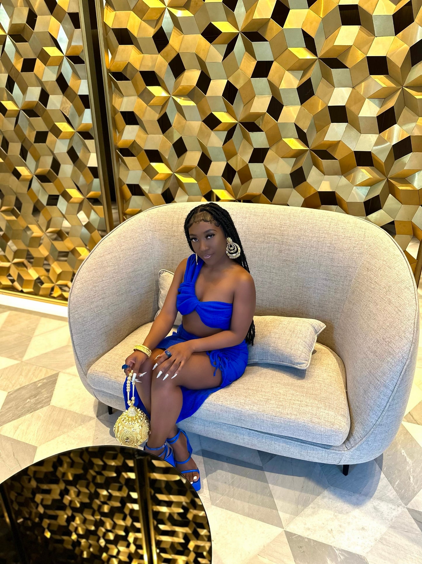 Blue versatile 2 piece set