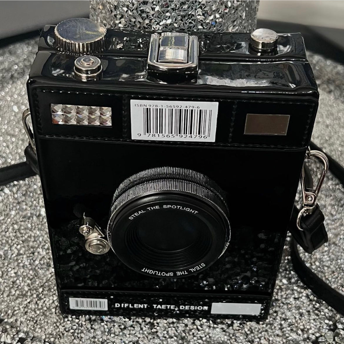 Black Too Bougie for you Camera bag