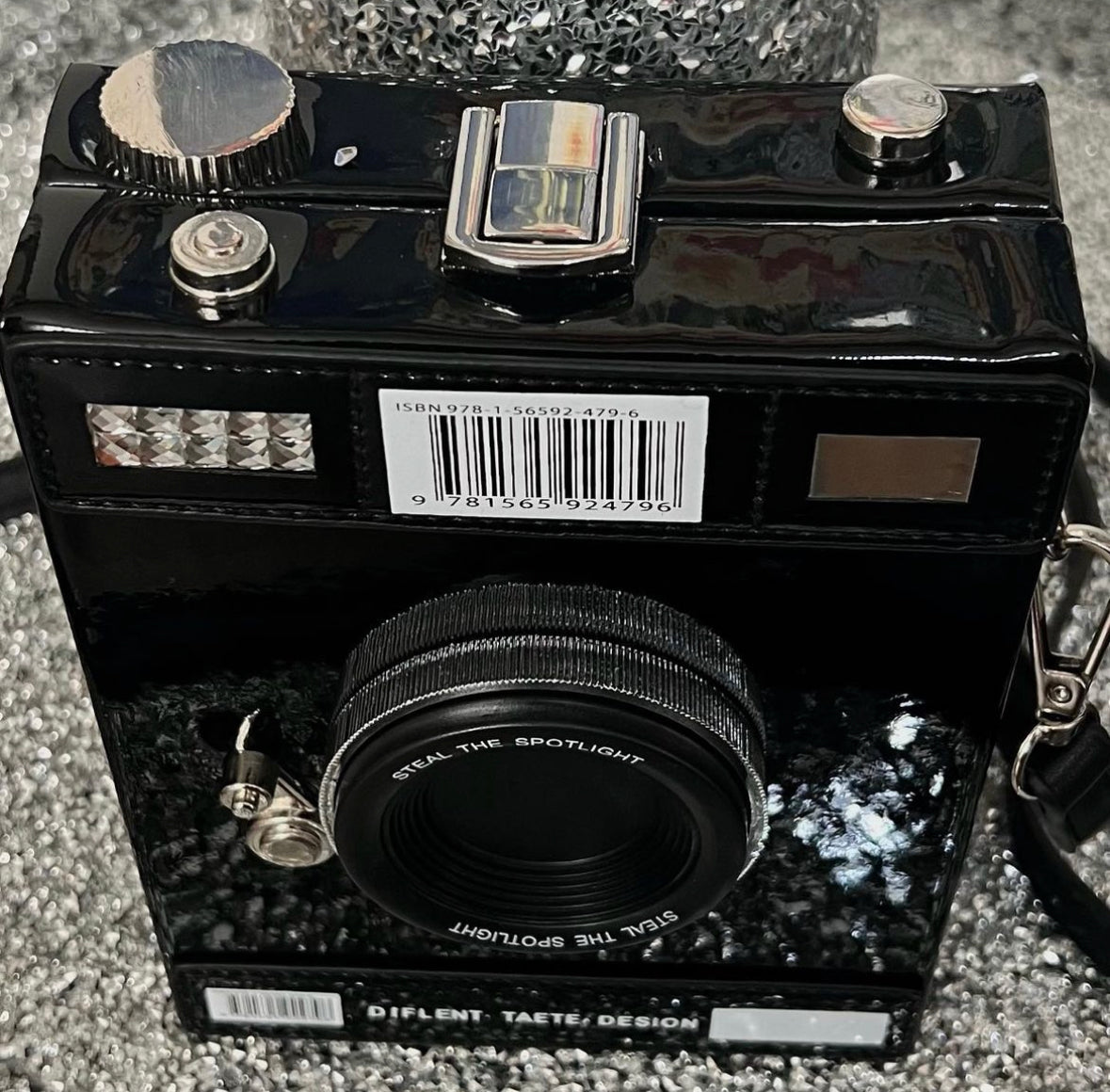 Black Too Bougie for you Camera bag