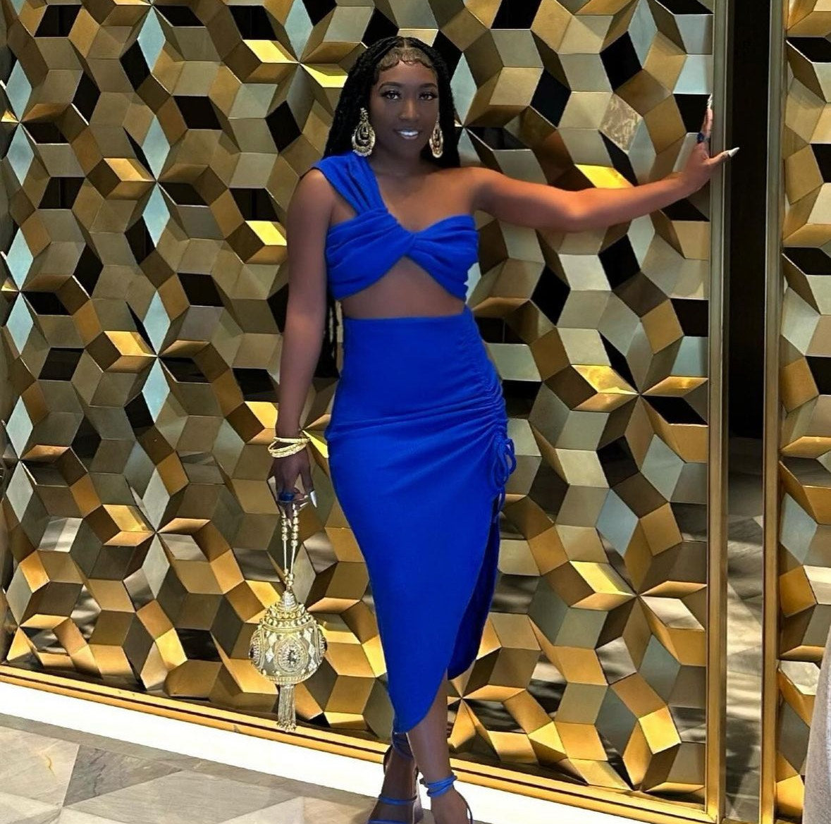 Blue versatile 2 piece set