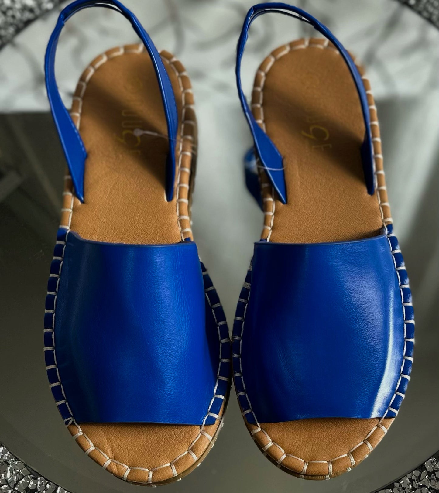 Blue slide on