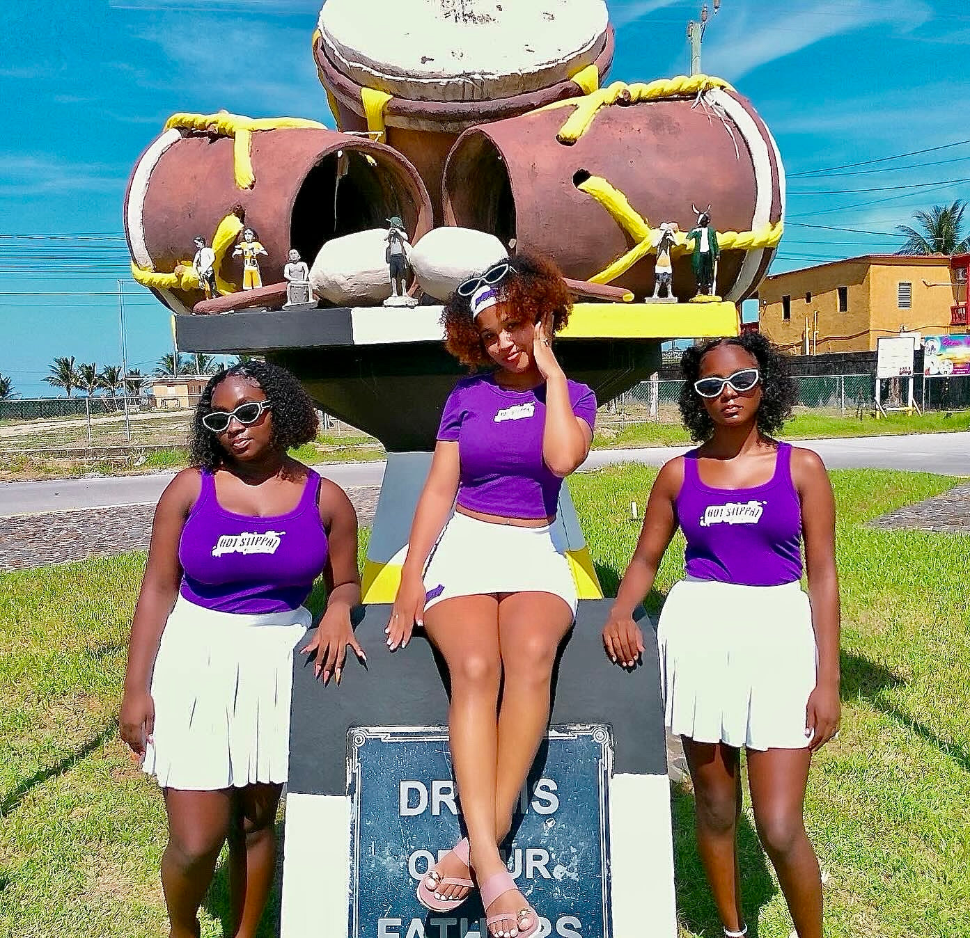 Back in Stock, purple HS tank top